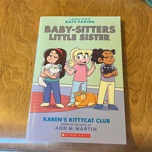 brand new book “baby sitters little sister Karen’s kitty cat club” book 4